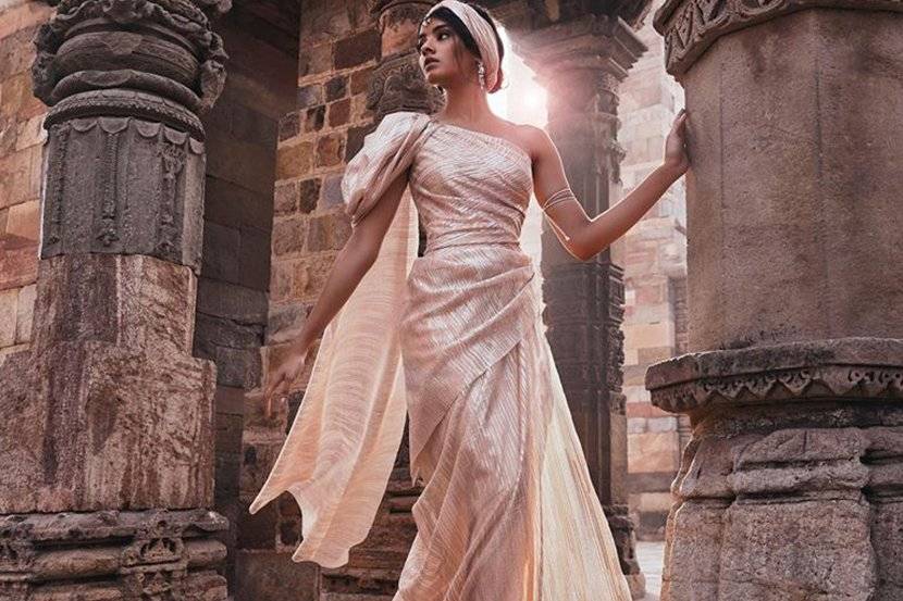 Pre-Draped Saree