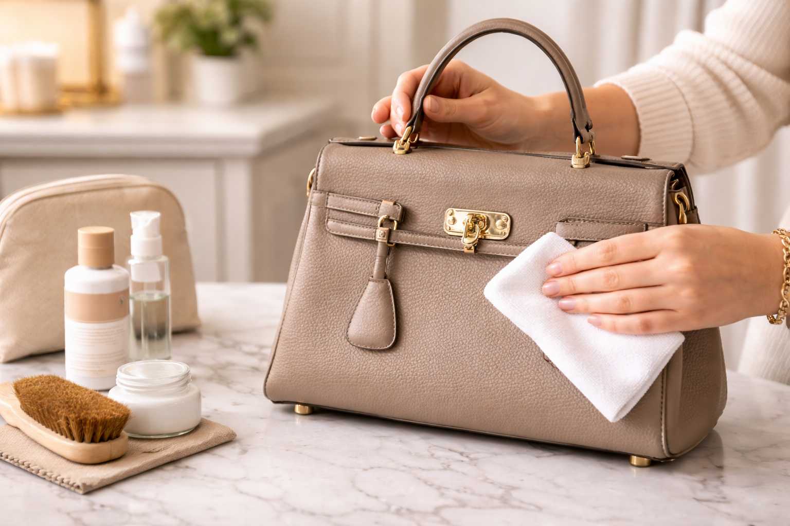 Clean and Maintain Your Handbag