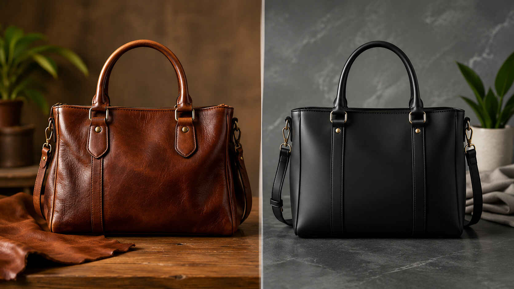 Difference Between Genuine Leather and Faux Leather Bags