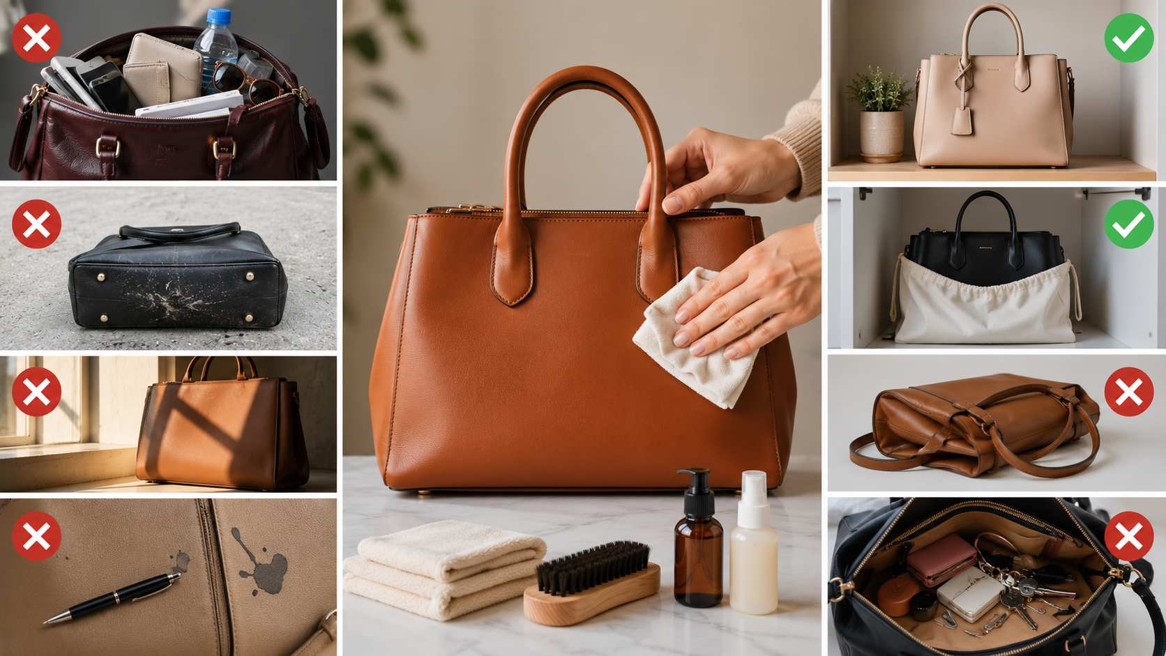 Everyday Habits That Ruin Your Handbags