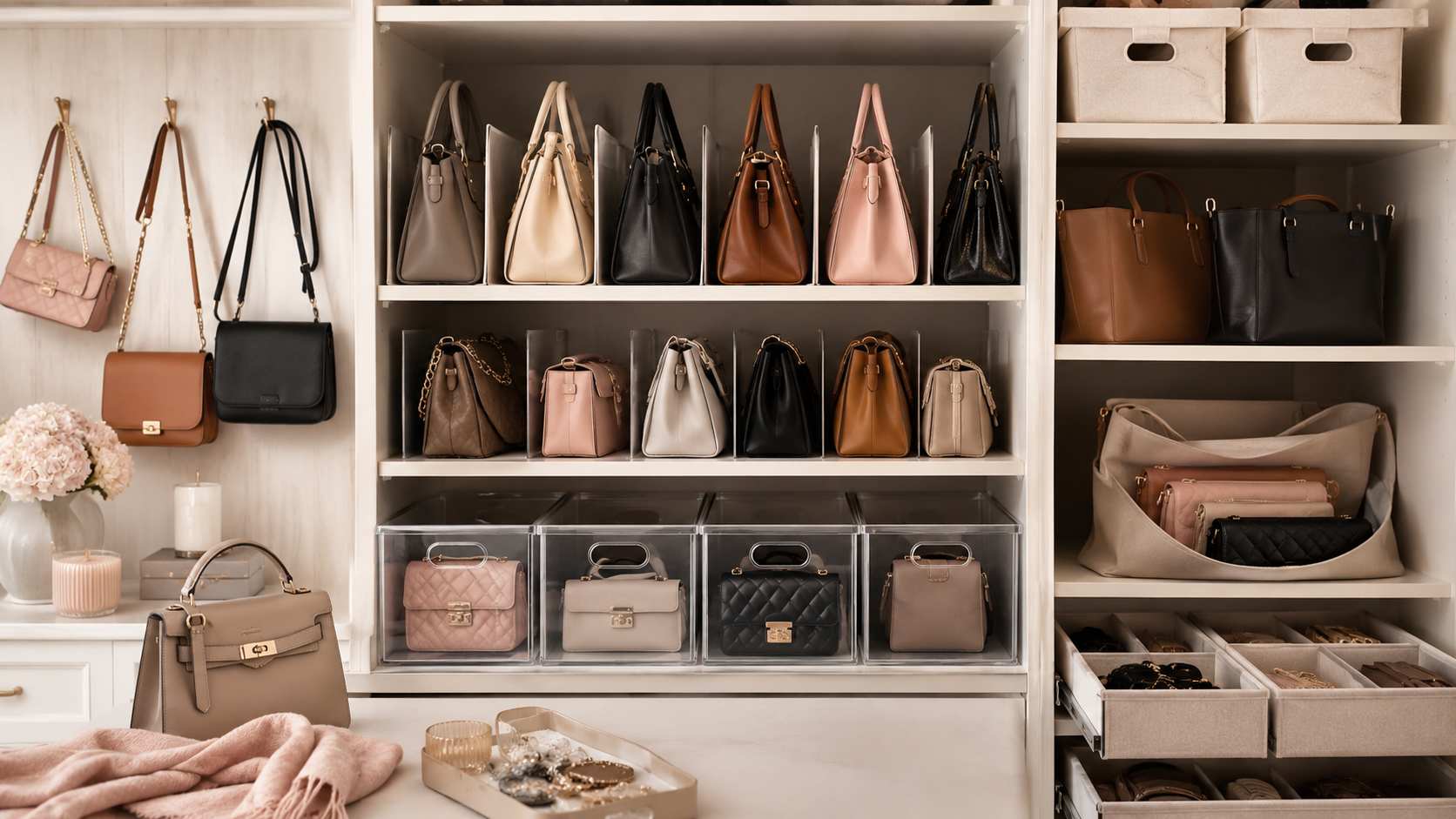 Best Handbag Organisation Tips for Maximum Storage and Easy Access
