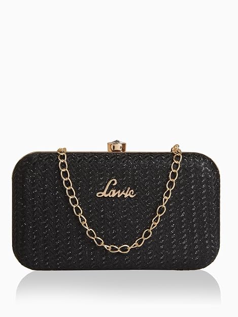 Lavie Sparkle Framed Clutch — best clutch bag for women in India